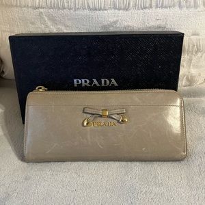 Prada wallet with box